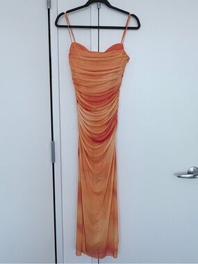 Zara Mesh Long Dress